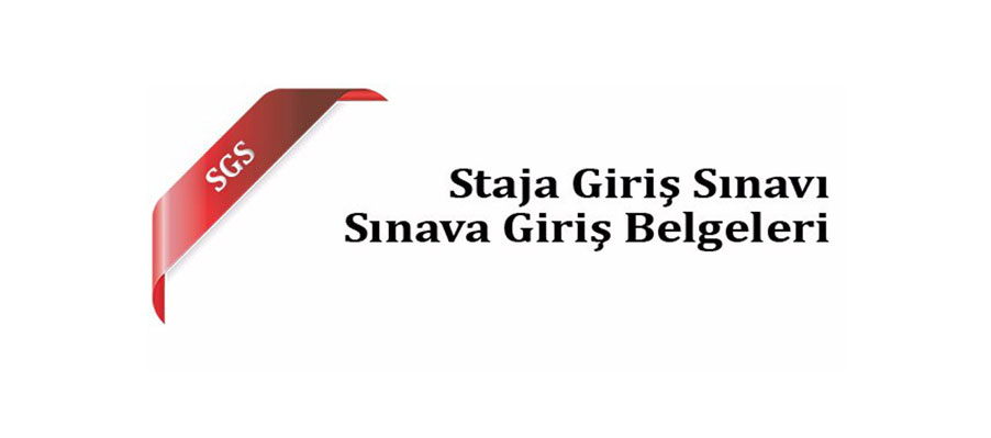 Staja Giriş Sınavı, “Sınava Giriş Belgeleri
